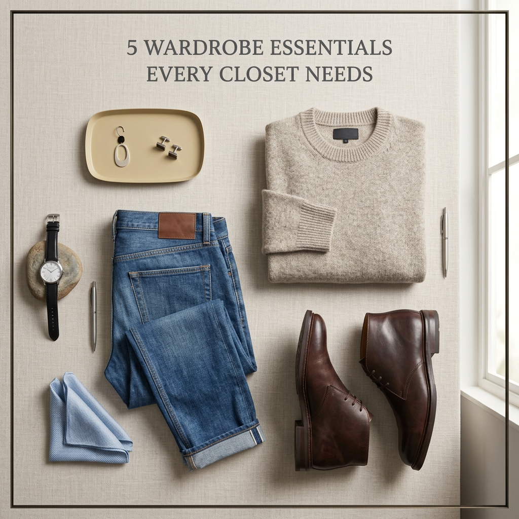 5 Wardrobe Essentials Every Closet Needs